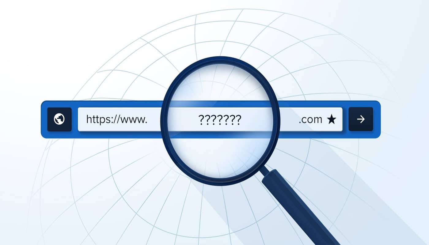 اختيار اسم النطاق