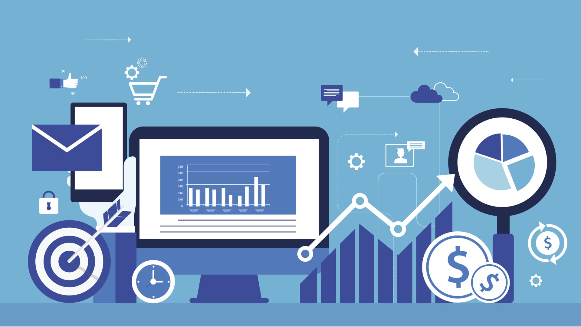 الفرق بين التسويق الالكتروني والرقمي والكلاسيكي